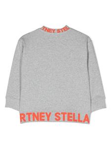 Stella McCartney Kids Sweater met logotape - Grijs