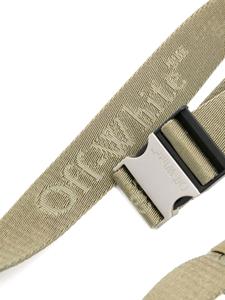 Off-White Tuc Long Tape belt - Groen