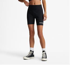 Converse Radlerhose WOMEN'S CONVERSE WORDMARK BIKE SHOR mit elastischem Bund