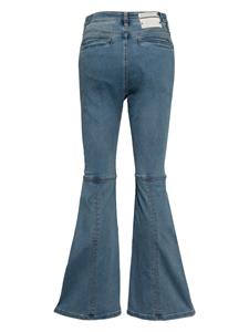 Izzue high-rise flared jeans - Blauw