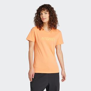 adidas TERREX CLASSIC LOGO T-Shirt Damen orange 