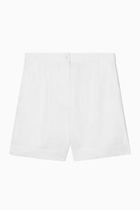 COS Leinenshorts Mit Elastischem Bund