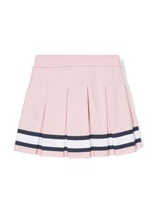 Ralph Lauren Kids Polo Pony pleated mini skirt - Roze