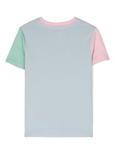 Ralph Lauren Kids T-shirt met colourblocking - Blauw
