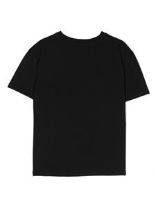 Balmain Kids logo-embossed cotton T-shirt - Zwart