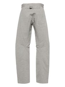Maison Margiela Straight jeans met vijf zakken - Grijs