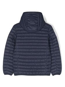 Save The Duck Kids Plumtech hooded puff jacket - Blauw