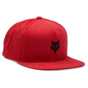 Fox Racing  Fox Head Snapback Hat - Pet, rood
