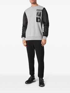 Plein Sport Sweater met logopatch - Grijs