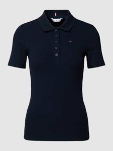 Tommy Hilfiger Slim fit poloshirt in riblook