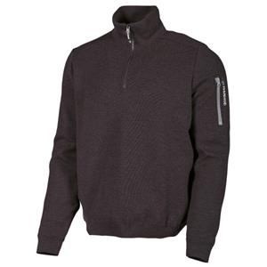 Ivanhoe of Sweden  Hadar Half Zip - Wollen trui, grijs