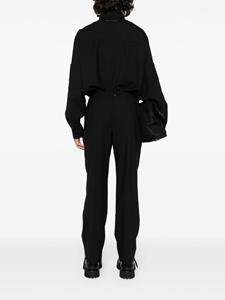 Comme des Garçons Homme Plus two-way tapered wool trousers - Zwart