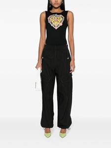 Versace Jeans Couture Body met Barocco hart - Zwart