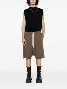 Rick Owens DRKSHDW organic-cotton drop-crotch shorts - Bruin