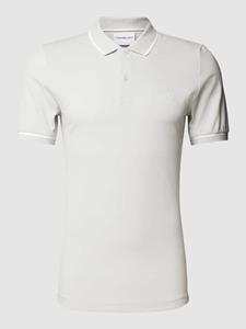 Calvin Klein Jeans Poloshirt met labelstitching