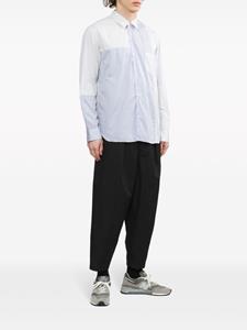 Comme des Garçons Homme Cropped broek met verlaagd kruis - Zwart