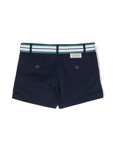 Ralph Lauren Kids Gestreepte shorts - Blauw