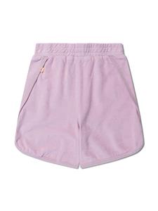 Billieblush sequin-embellished terry cotton shorts - Paars