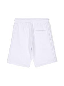 Marc Jacobs Kids logo-embossed cotton shorts - Wit