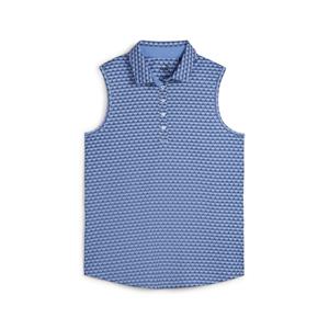 PUMA Mattr Deco ärmelloses Poloshirt Damen 04 - blue