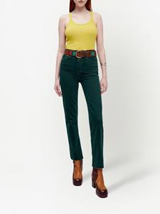 RE/DONE High waist jeans - Groen