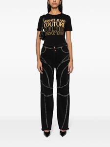 Versace Jeans Couture Piece Number straight jeans - Zwart