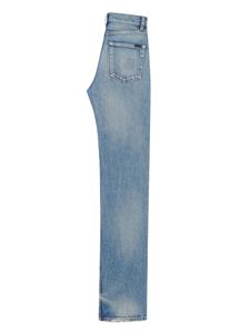 Saint Laurent Charlotte straight jeans - Blauw