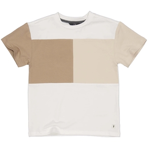 LEVV-collectie T-shirt oversized Kasper (white)