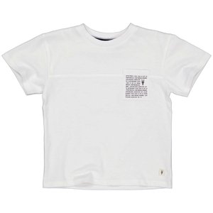 LEVV-collectie T-shirt oversized Manny (white)