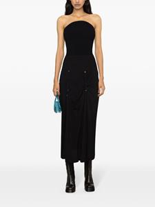 Vivienne Westwood CJ draped midi skirt - Zwart