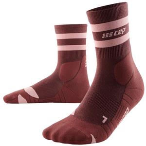CEP 80's Socks Mid-Cut Outdoorsocken Damen 852 - brown/rose II (34-37)