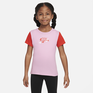 Nike 'Your Move' T-shirt met graphic voor kleuters - Roze