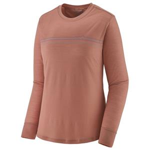 Patagonia  Women's L/S Cap Cool Merino Graphic Shirt - Merinoshirt, bruin