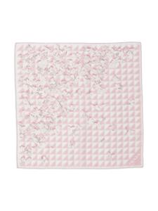 Prada Zijden sjaal met bloemenprint - Roze