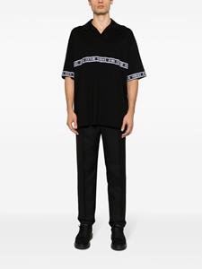 Versace Jeans Couture Poloshirt met logoband - Zwart