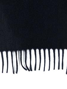 Prada fringed cashmere scarf - Blauw