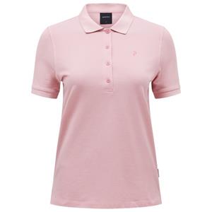 Peak Performance  Women's Classic Cotton Polo - Poloshirt, roze