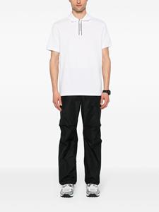 Moncler Poloshirt met logopatch - Wit