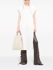 Courrèges hooded sleeveless tunic - Wit