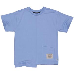 LEVV Little Jongens t-shirt - Maeson - Midden blauw