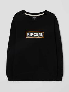 Rip Curl Sweatshirt met geborduurd logo, model 'Surf Revival'