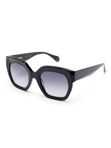 GIGI STUDIOS Pia zonnebril met vierkant montuur - Zwart