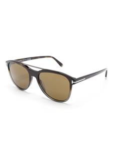 TOM FORD Eyewear round-frame sunglasses - Bruin