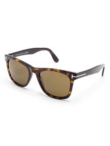 TOM FORD Eyewear tortoiseshell square-frame sunglasses - Bruin