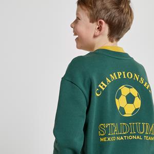 LA REDOUTE COLLECTIONS Sweater met voetbal motief
