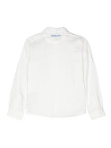TRUSSARDI JUNIOR Shirt met geborduurd logo - Wit