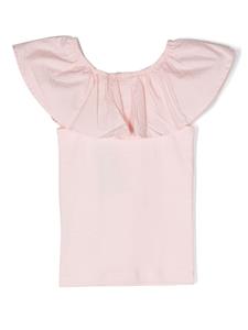 Molo Shirt met ruchekraag - Roze