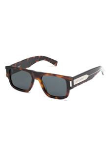 Saint Laurent Eyewear SL 659 zonnebril met vierkant montuur - Bruin