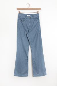 Sissy-Boy Betim Gestreepte High Waist Wide Leg Jeans