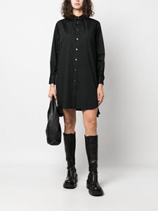 Sacai Mini-blousejurk met rits - Zwart